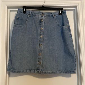 Jean skirt